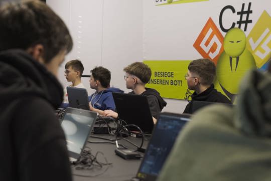 Voller Fokus im Kurs